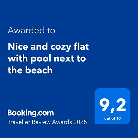 شقة And Cozy Flat With Pool Next To The *